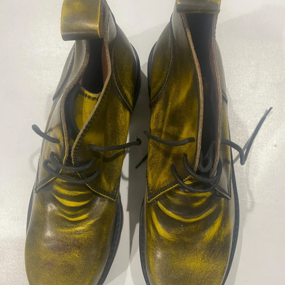 Carlo Morandi Vintage Platform Shoe Made In Italy Sz 42)
